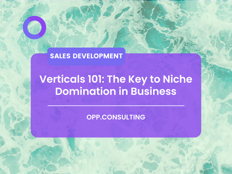 Verticals 101: The Key to Niche Domination in Business