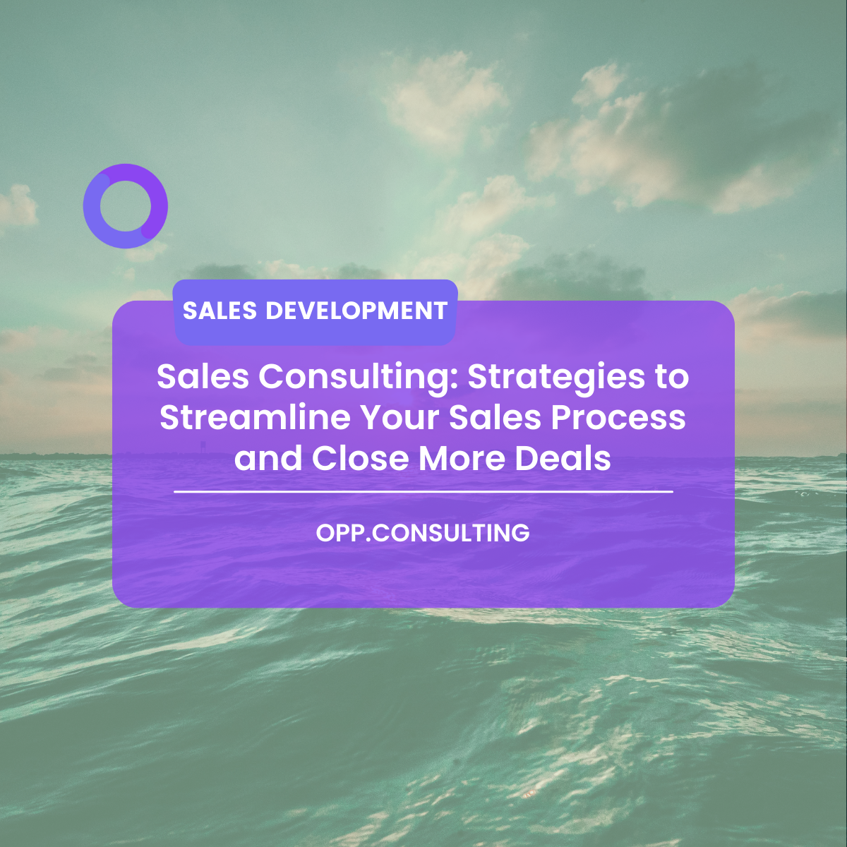 Sales Consulting Strategies to Streamline Your Sales Process and Close More Deals