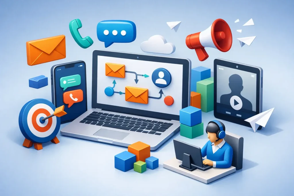Multichannel Outbound Sequence Guide for B2B