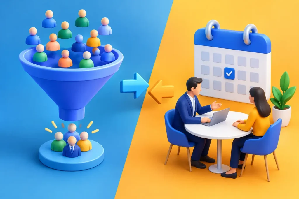 Appointment Setting Versus Lead Generation